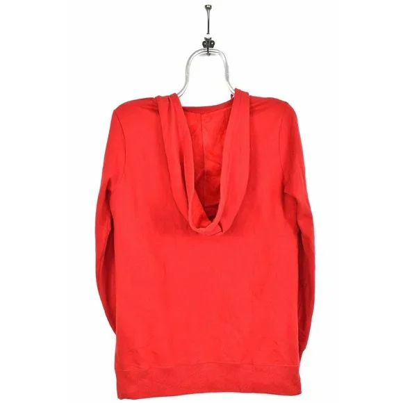 Women's modern University of Wisconsin hoodie, red graphic sweatshirt - AU M - Picture 3 of 4